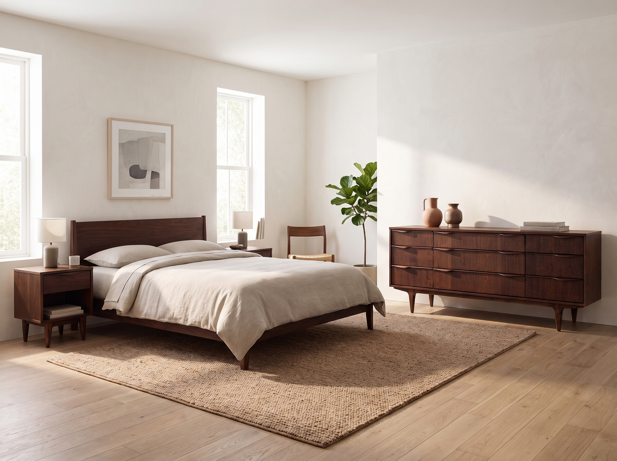 Viscol Dark Walnut 9-Drawer Signature Dresser