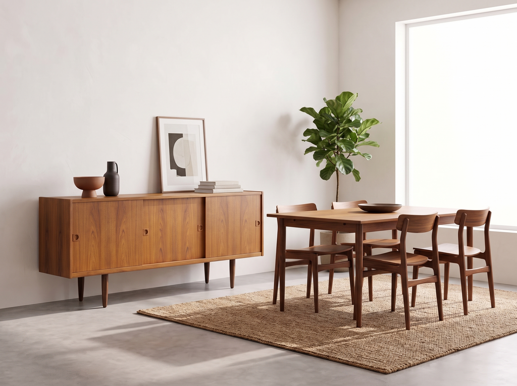 Danish Teak Credenza by Jydsk Møbelindustri