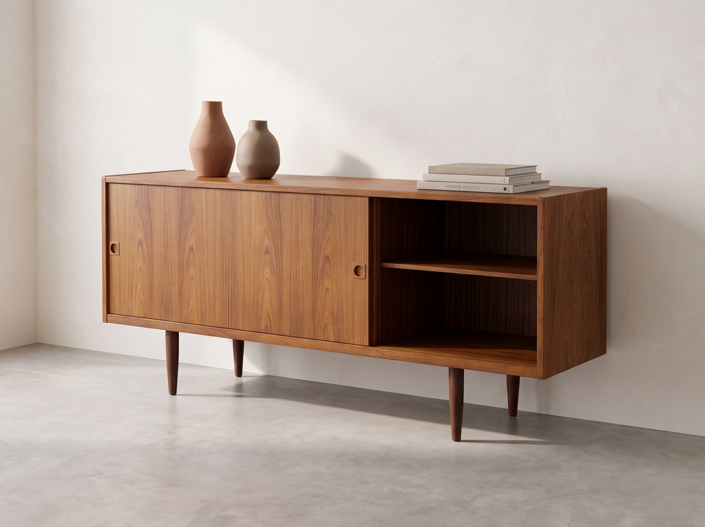 Danish Teak Credenza by Jydsk Møbelindustri