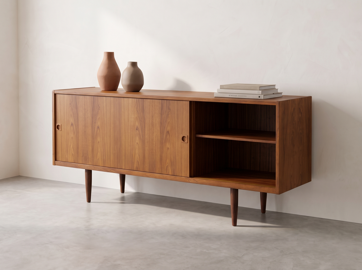 Danish Teak Credenza by Jydsk Møbelindustri