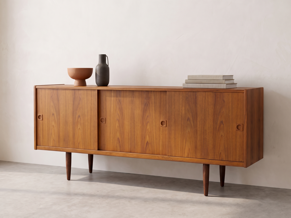 Danish Teak Credenza by Jydsk Møbelindustri