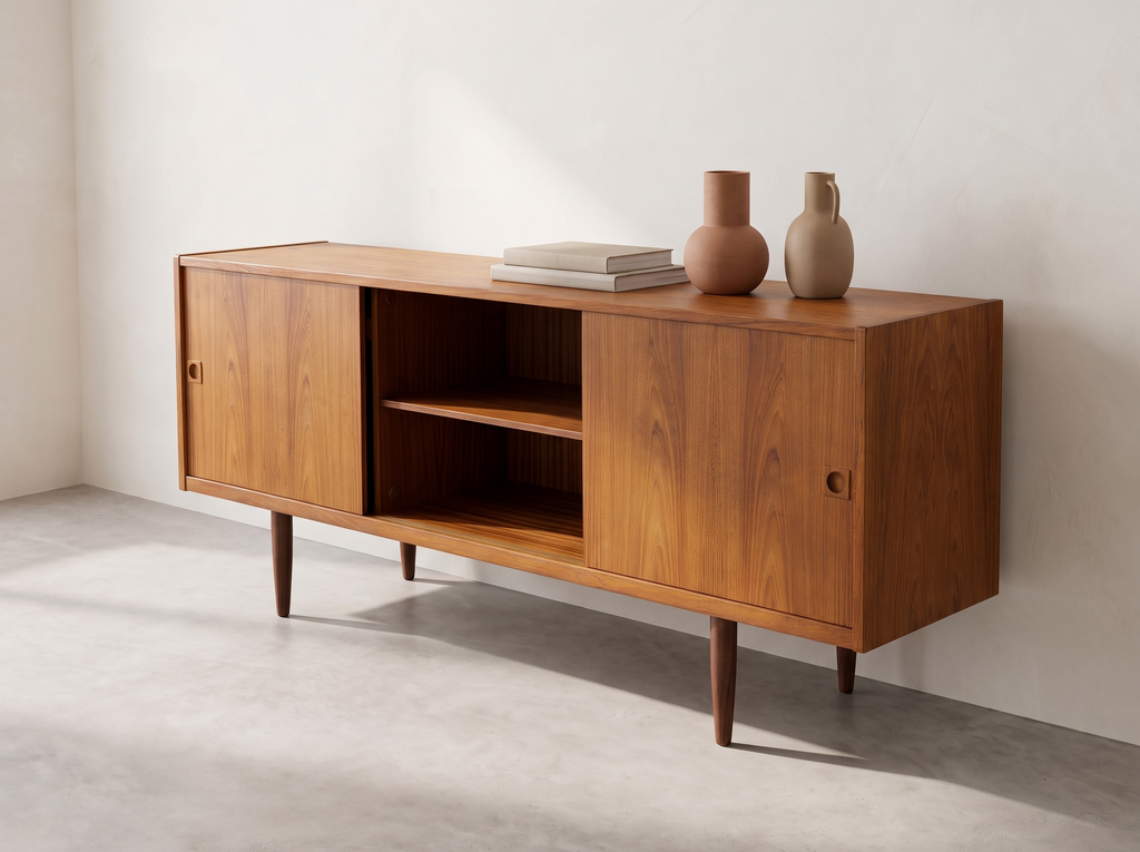 Danish Teak Credenza by Jydsk Møbelindustri
