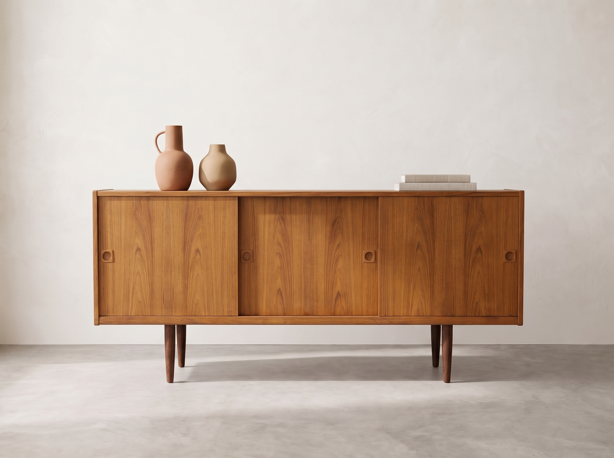 Danish Teak Credenza by Jydsk Møbelindustri