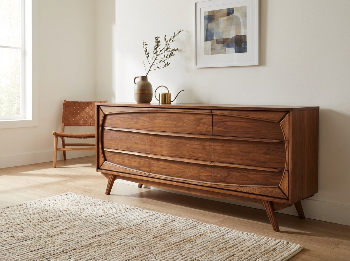 Ultra Rare Atomic Walnut Sideboard