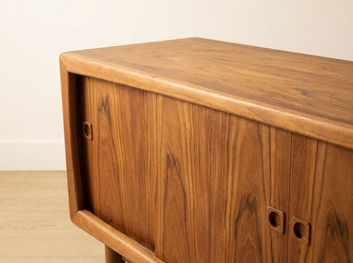 Danish HP Hansen Mid-Century Teak Sideboard