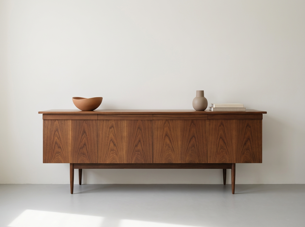 Rare Honderich Mid-Century Teak Sideboard