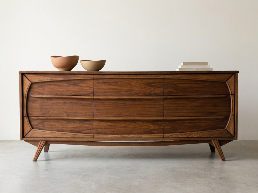 Ultra Rare Atomic Walnut Sideboard