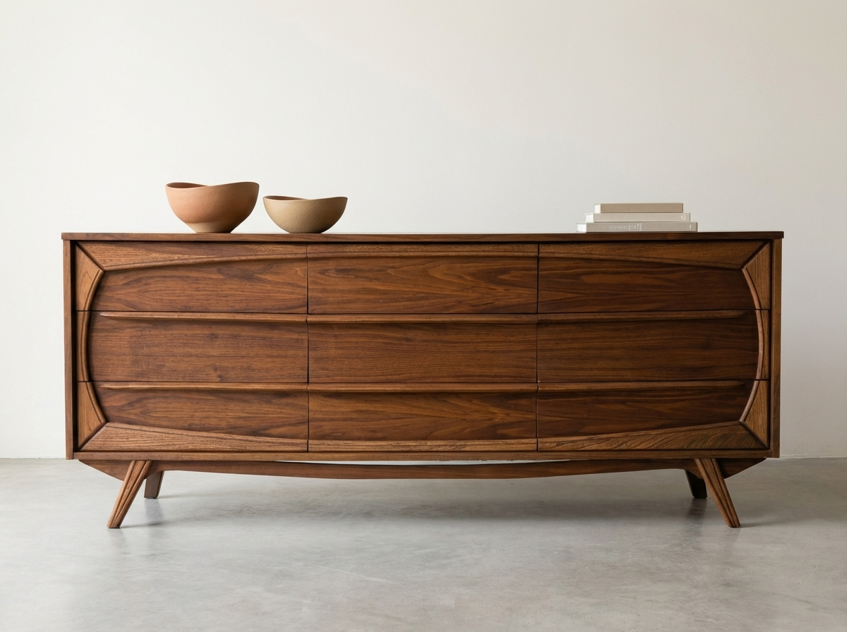 Ultra Rare Atomic Walnut Sideboard