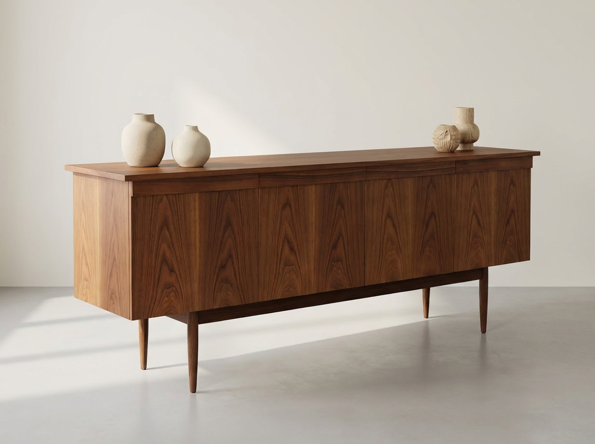 Rare Honderich Mid-Century Teak Sideboard