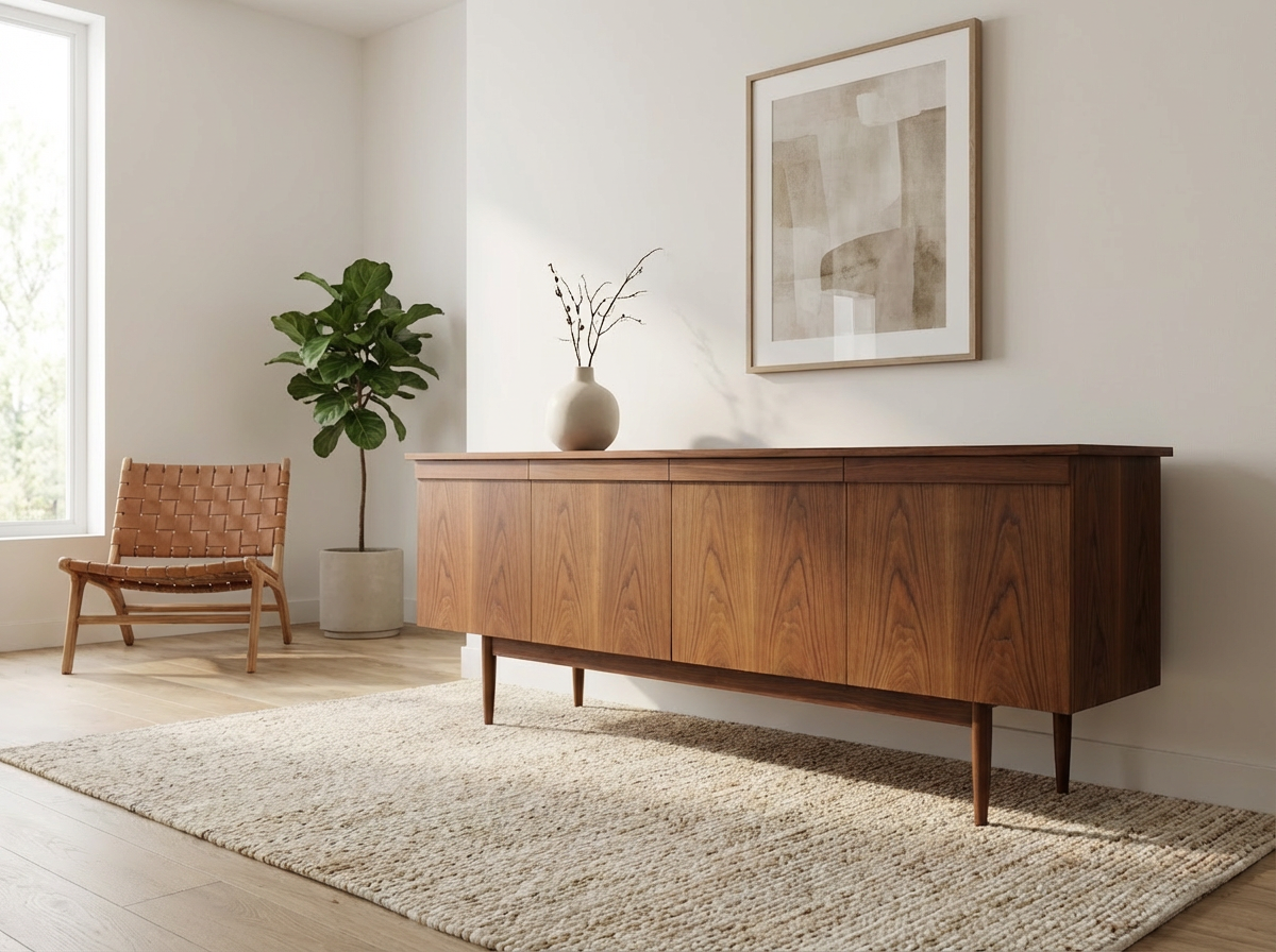 Rare Honderich Mid-Century Teak Sideboard
