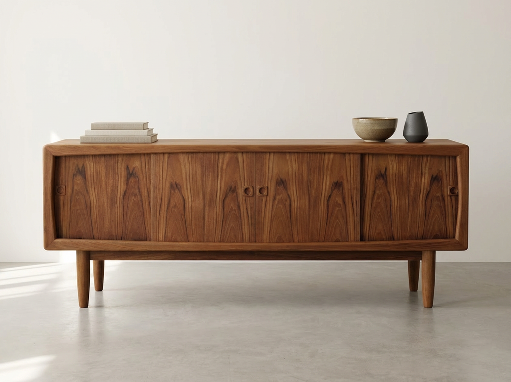 Danish HP Hansen Mid-Century Teak Sideboard