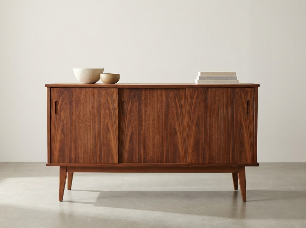 Kaufman Walnut Credenza
